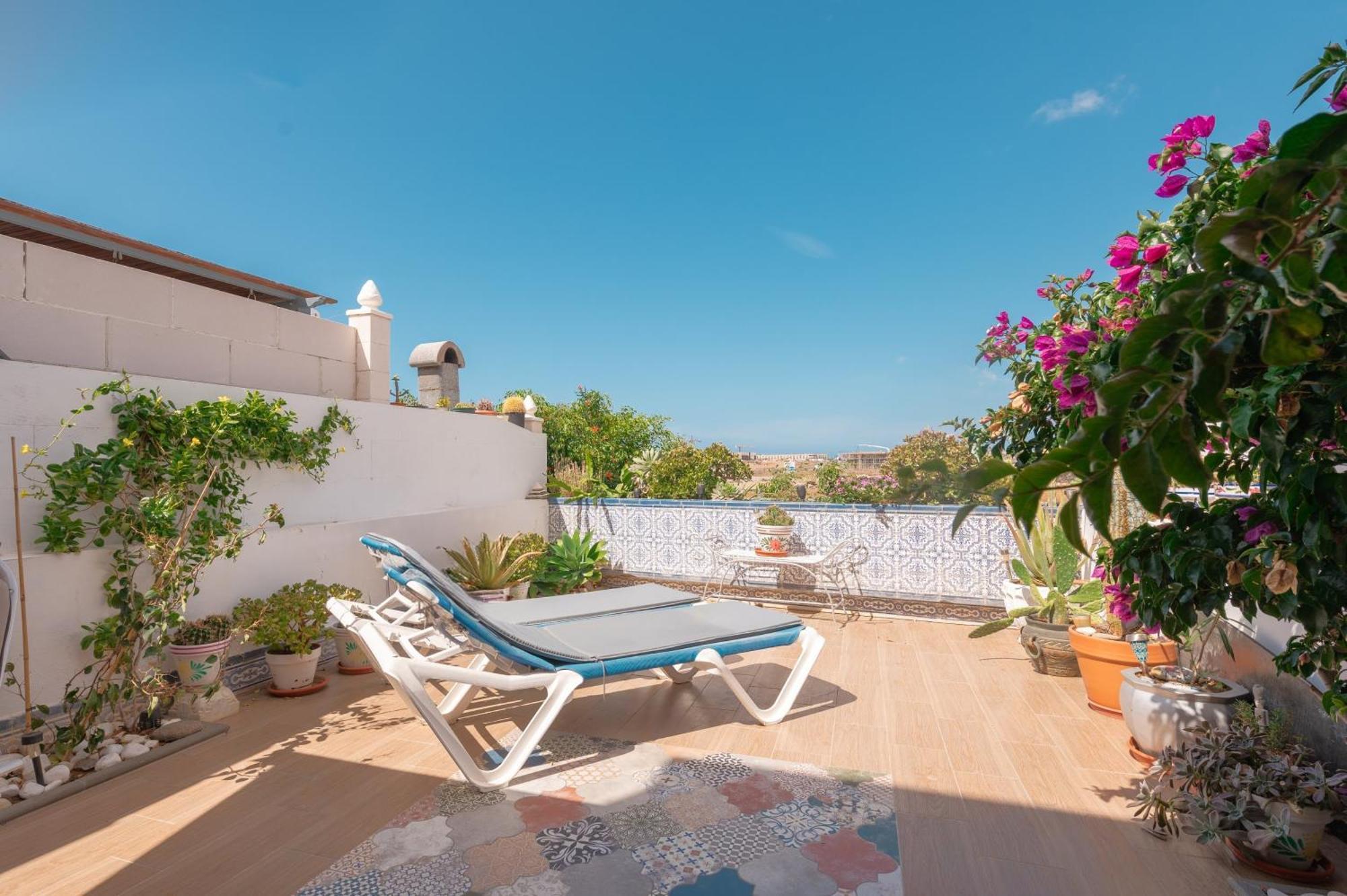 La Casa De Montse Vivienda Vacacional Playa De La Tejita El Medano  Ngoại thất bức ảnh